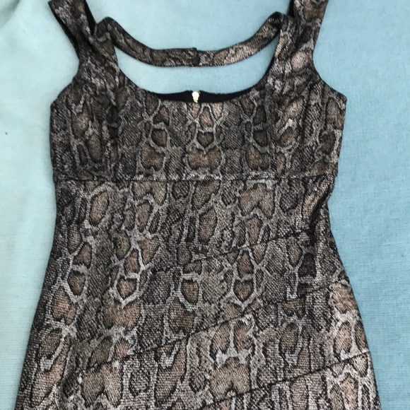 Guess Dresses & Skirts - 🌟Guess- snake print mini dress